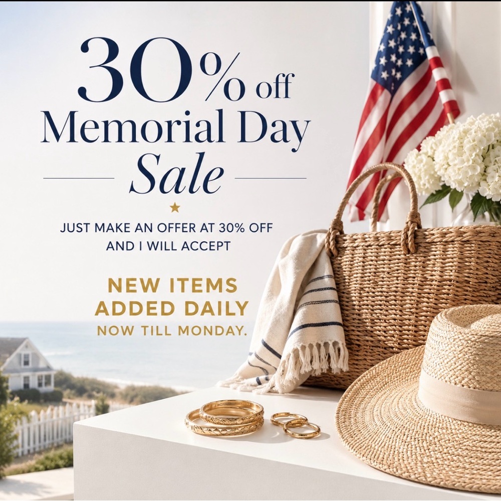 Memorial Day sale !!!🇺🇸